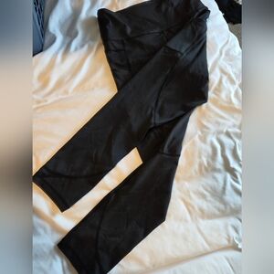 Zyia 8-10 Black Leggings With Pockets